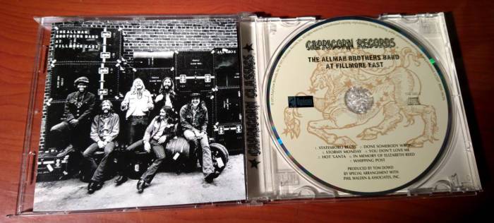 The Allman Brother Band at Fillmore East